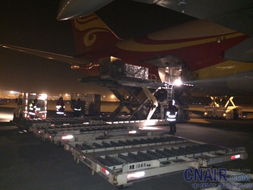 天津空港華宇航空貨運站完成環(huán)球航線首航保障任務